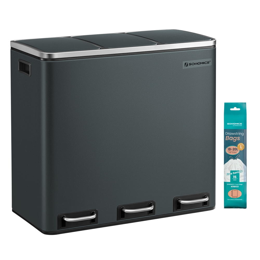 54L Kitchen Rubbish Bin