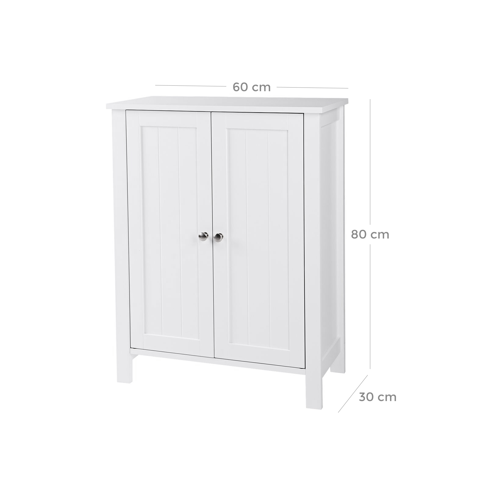 Double Door Bathroom Cabinet - Cabinet | VASAGLE by SONGMICS