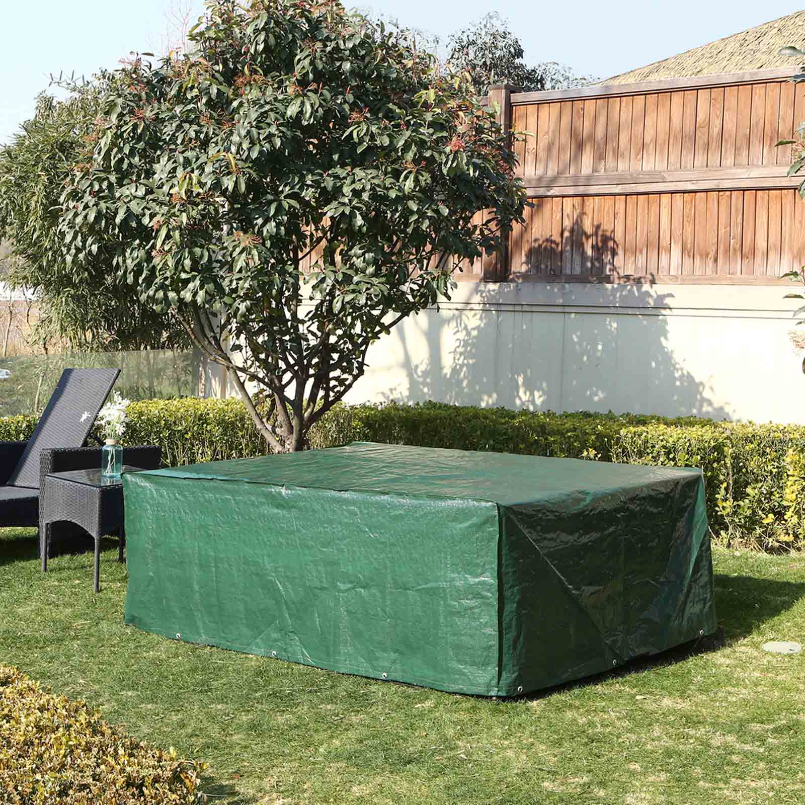 SONGMICS Garden Furniture Set Cover 242 x 162 x 100 cm, for Patio