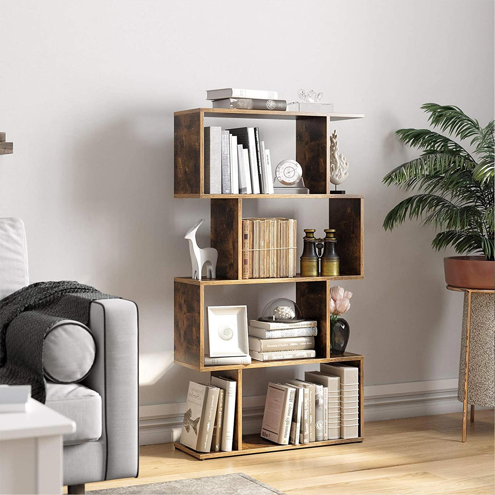 Display Wooden Bookcase