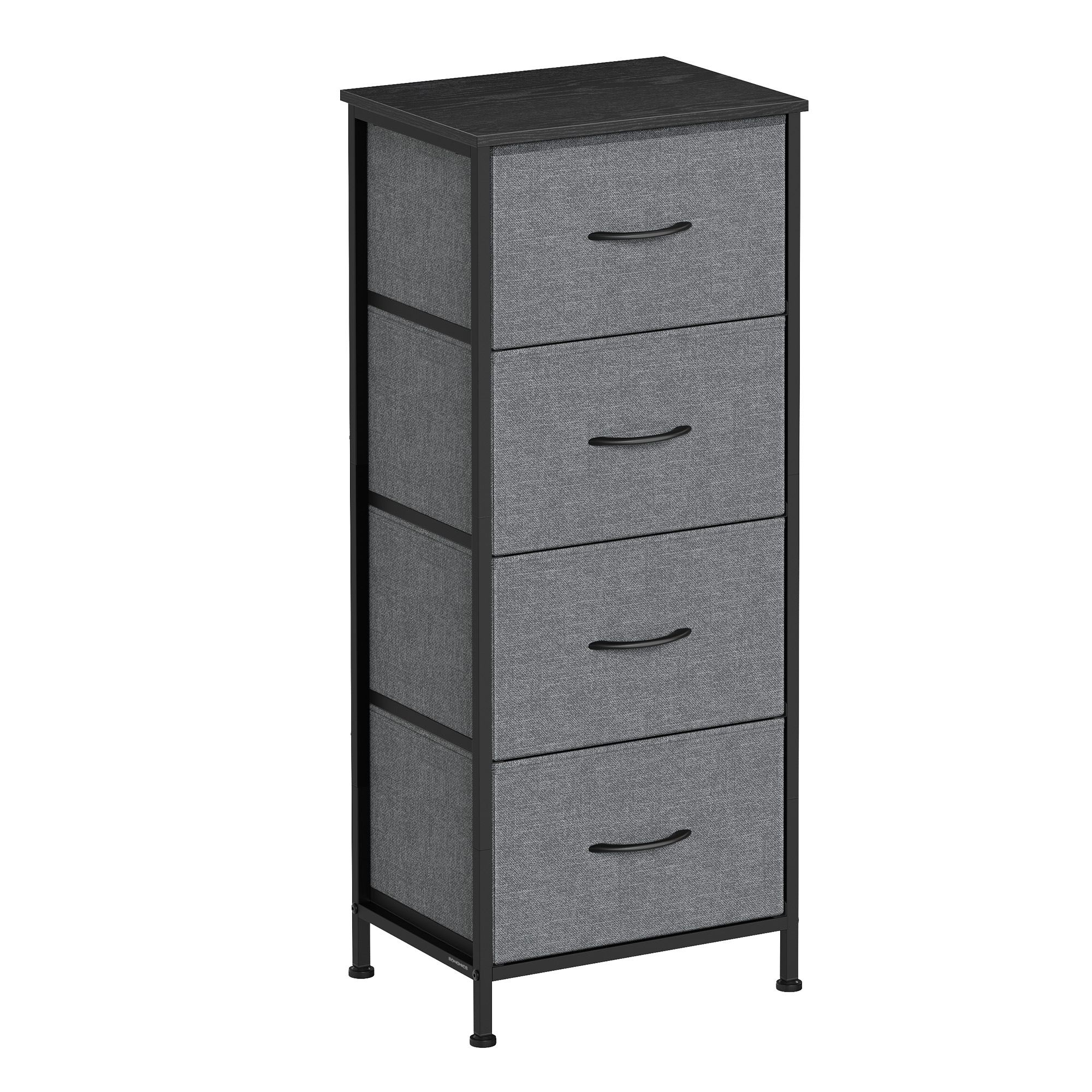 Steel Chest of Drawers with Adjustable Feet and Anti-Tip Kit