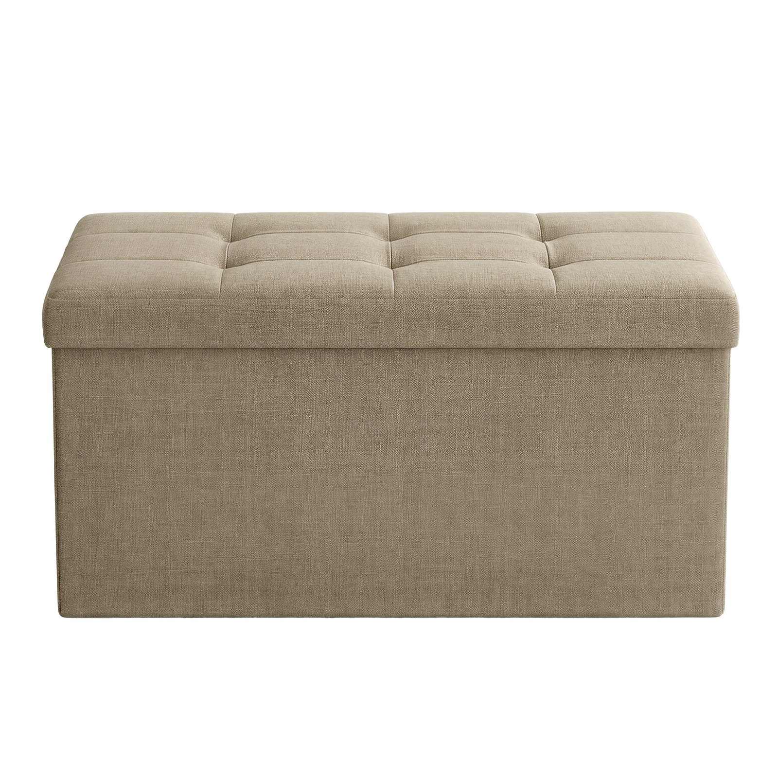 Storage Ottoman Bench, 38 x 76 x 38 cm, End of Bed Bench