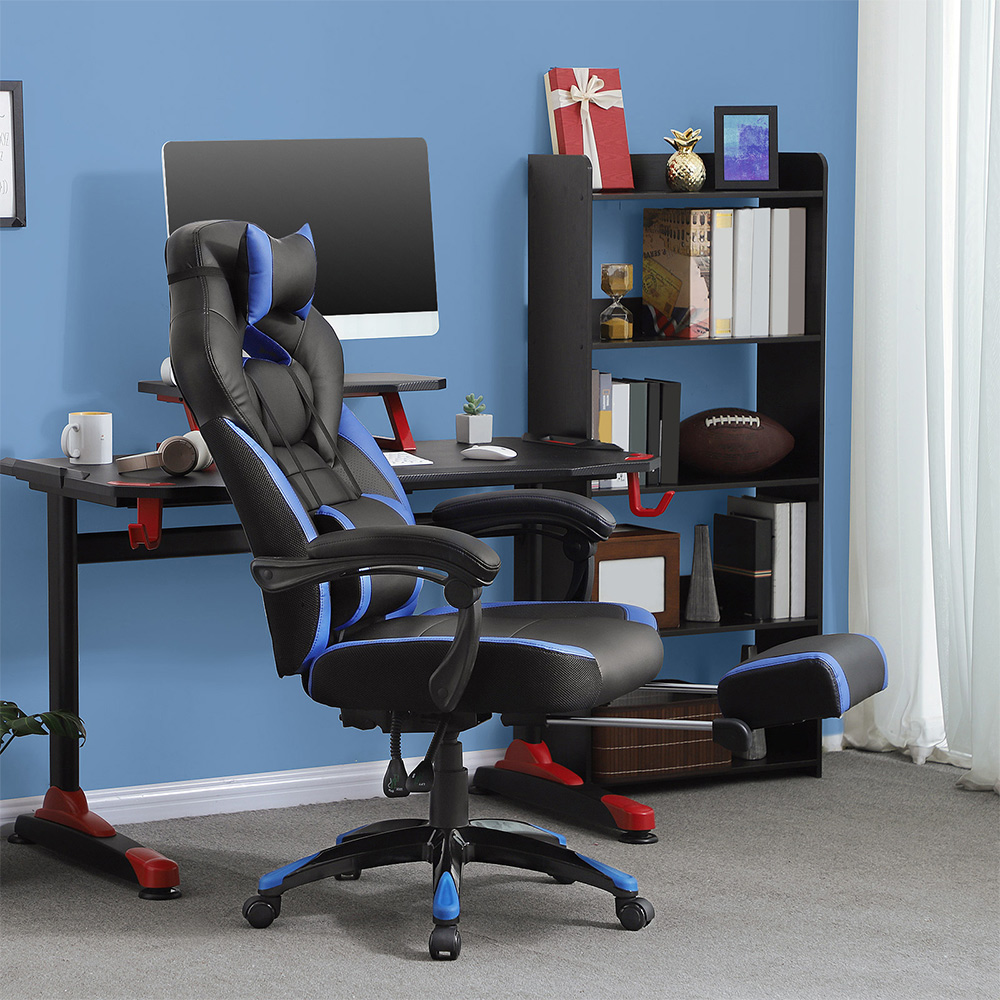 Office Chair with Footrest