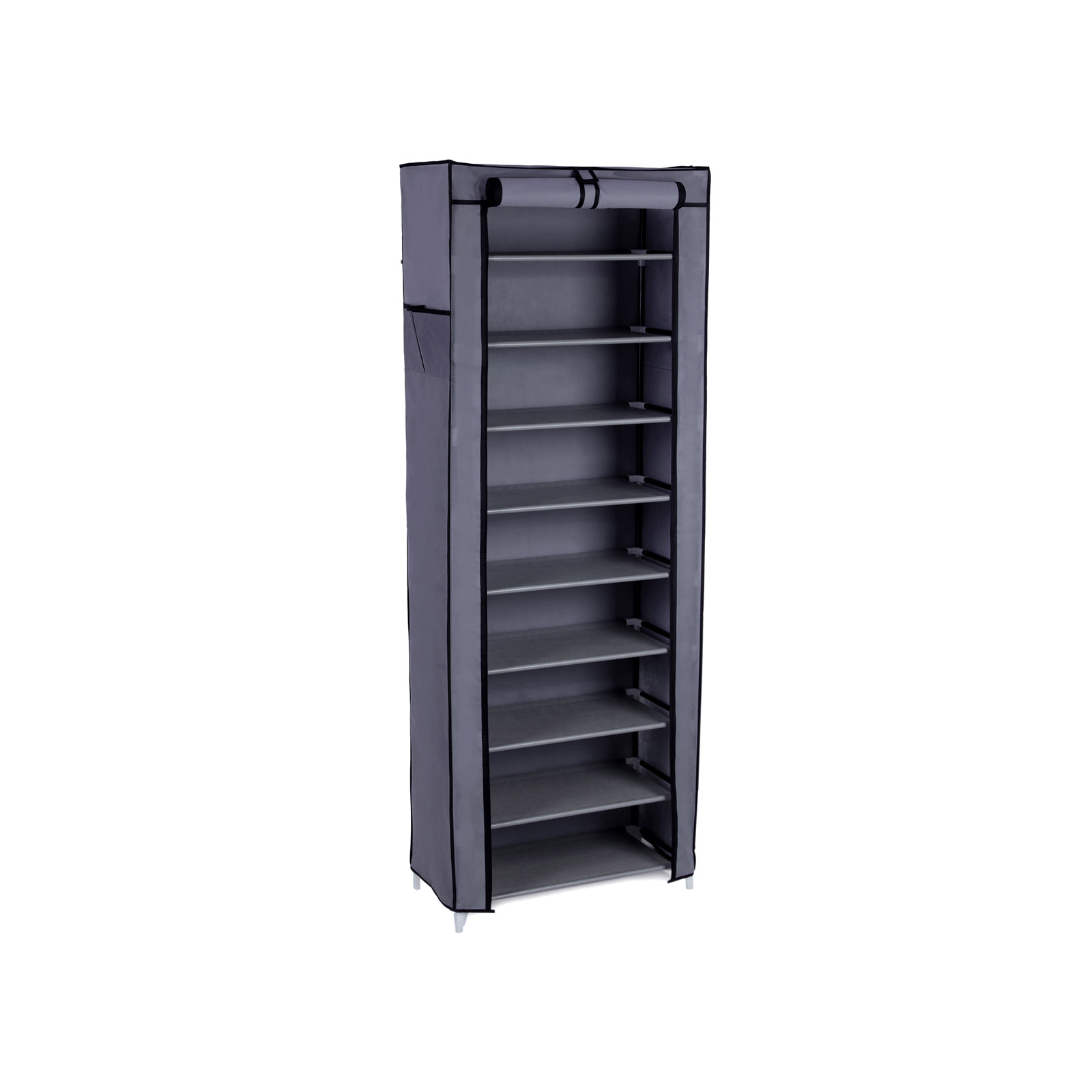 Mocha Shoe Tower Rack