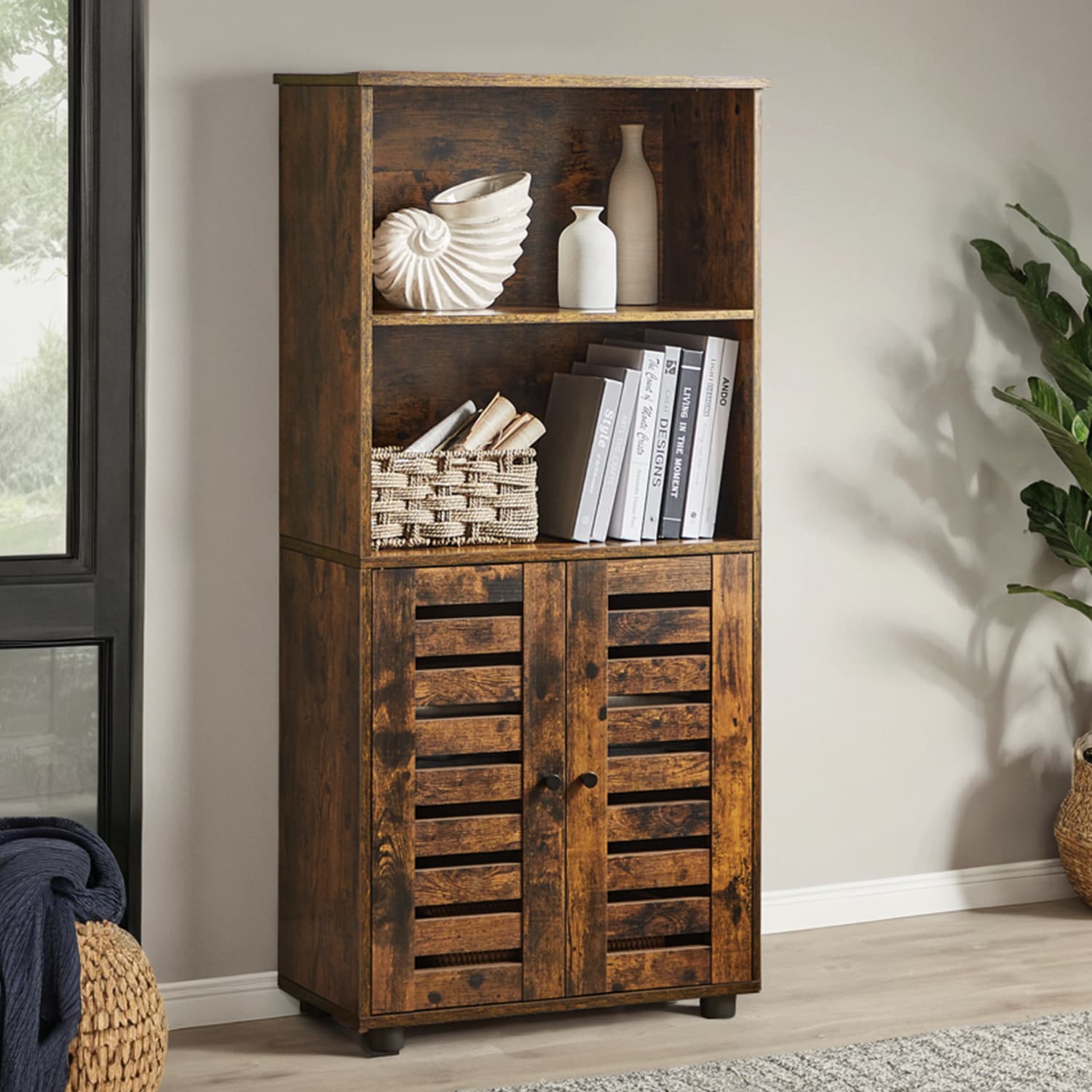 Floor Standing Cabinet, Storage Cabinet, Kitchen Cupboard with Doors