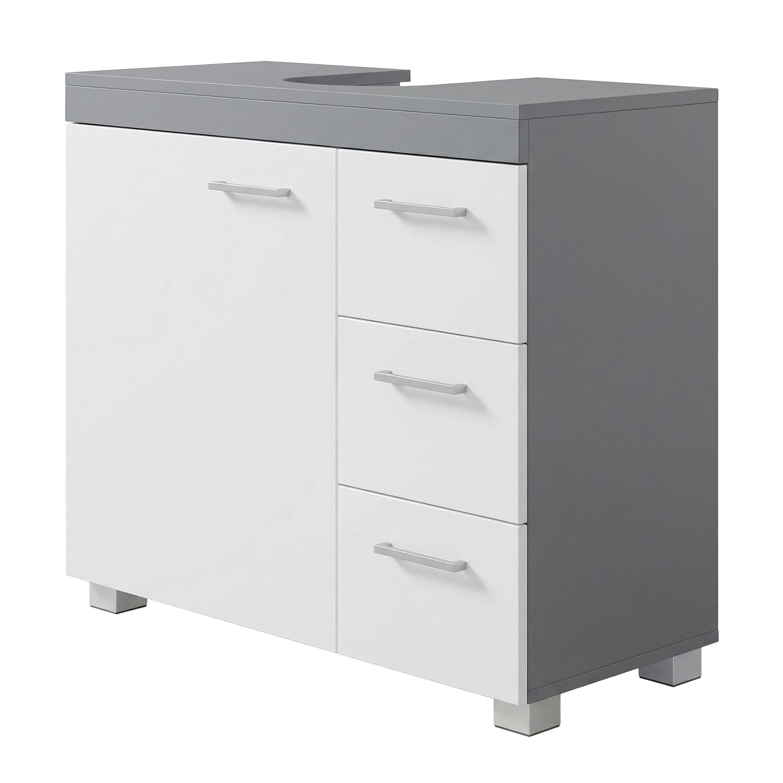 Under Sink Bathroom Cabinet, Storage Cabinet, with 3 Drawers