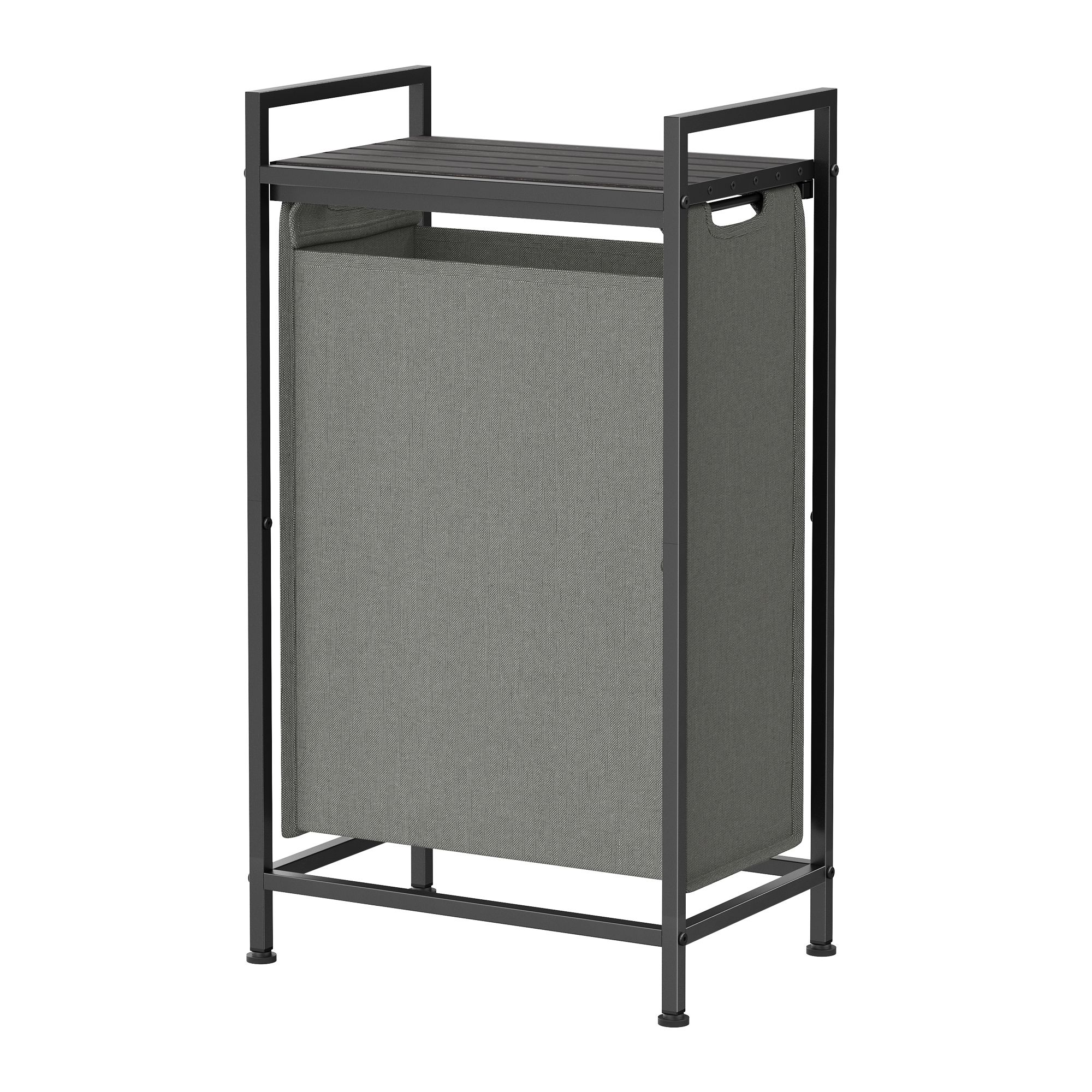 Laundry Basket, Laundry Hamper Sorter with a Pull-Out and Liner, Shelf