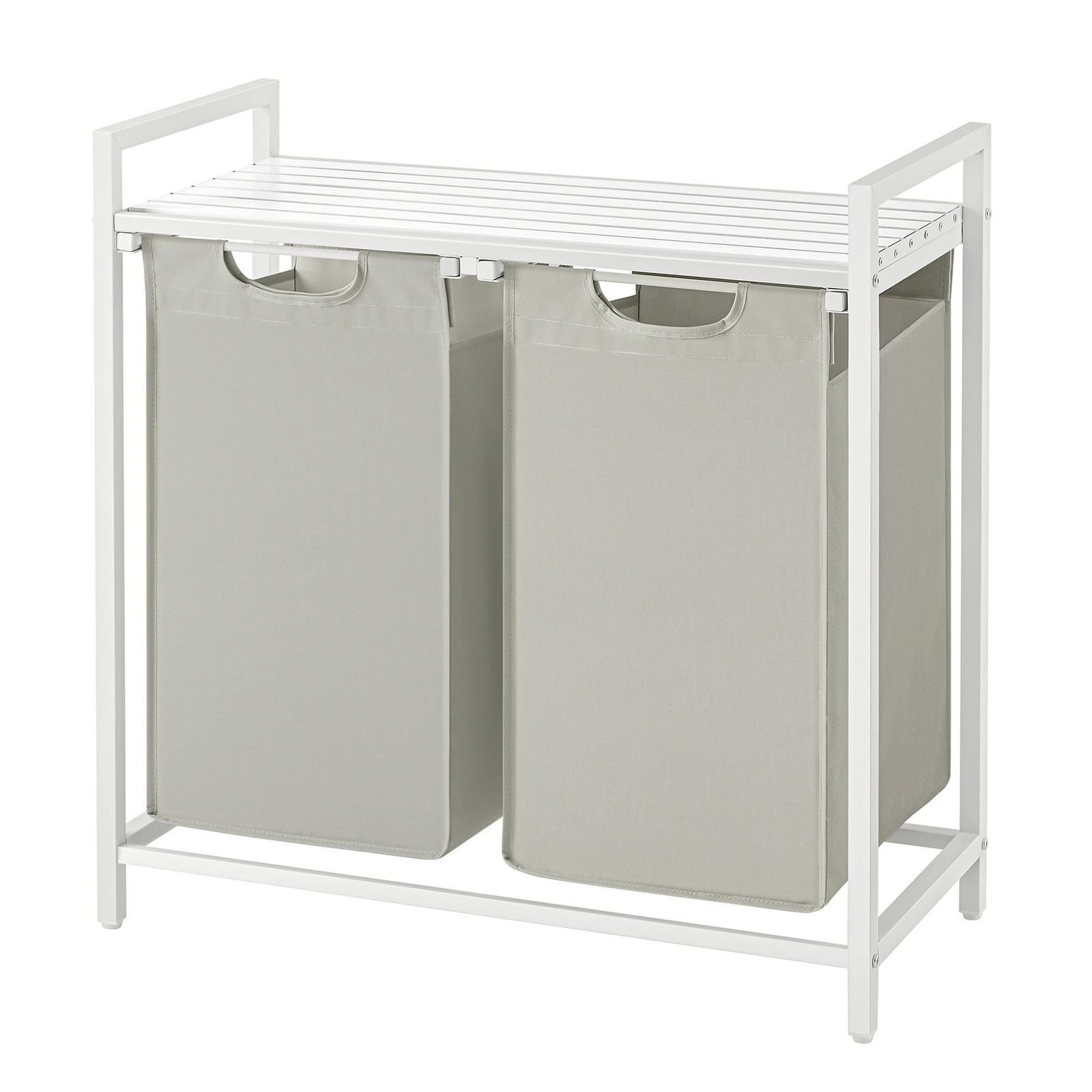 Laundry Hamper, Laundry Basket, Laundry Sorter with 2 Removable Bags