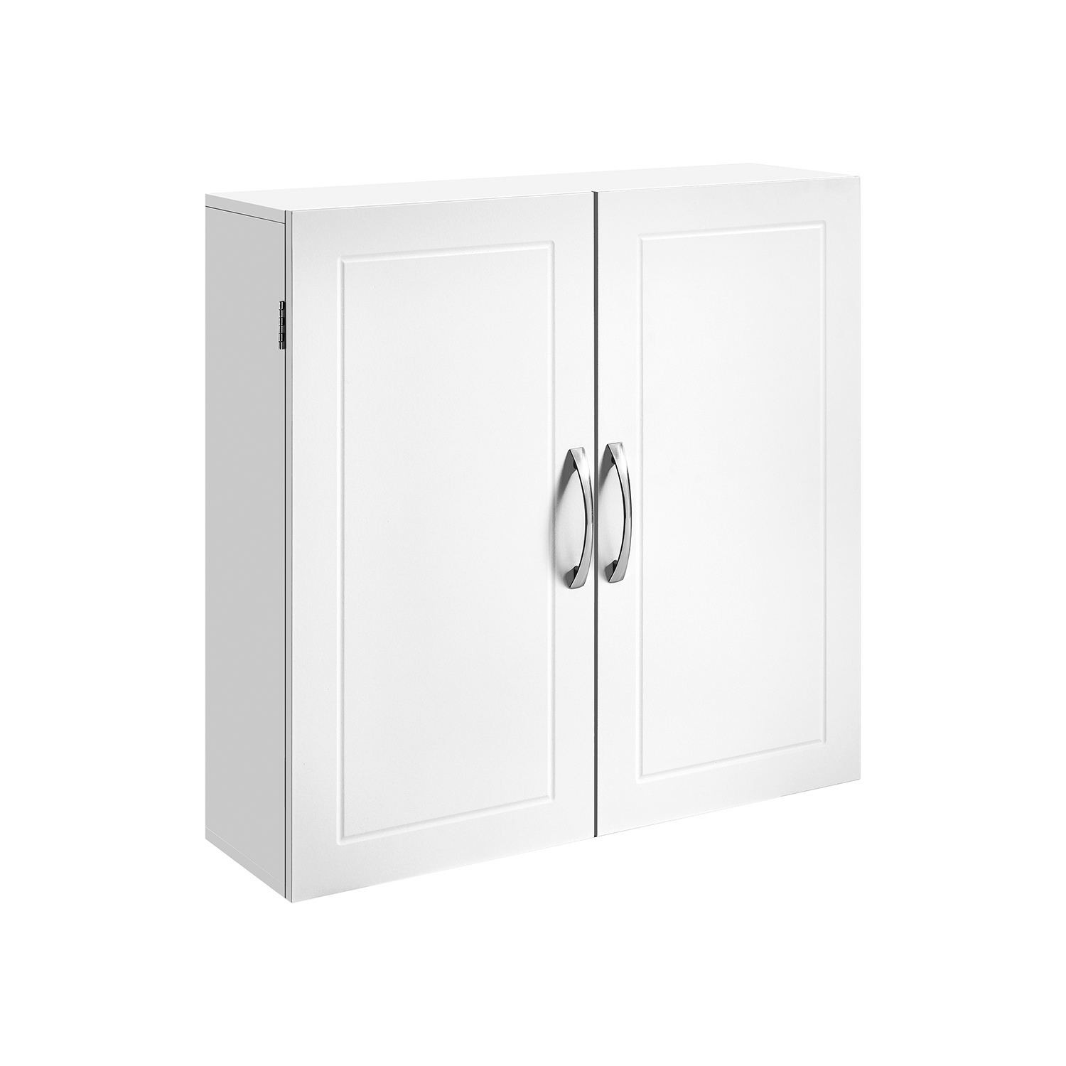Wall-Mounted Bathroom Storage Cabinet with Adjustable Shelves Cloud White Wall-Mounted Bathroom Storage Cabinet with Adjustable Shelves Cloud White