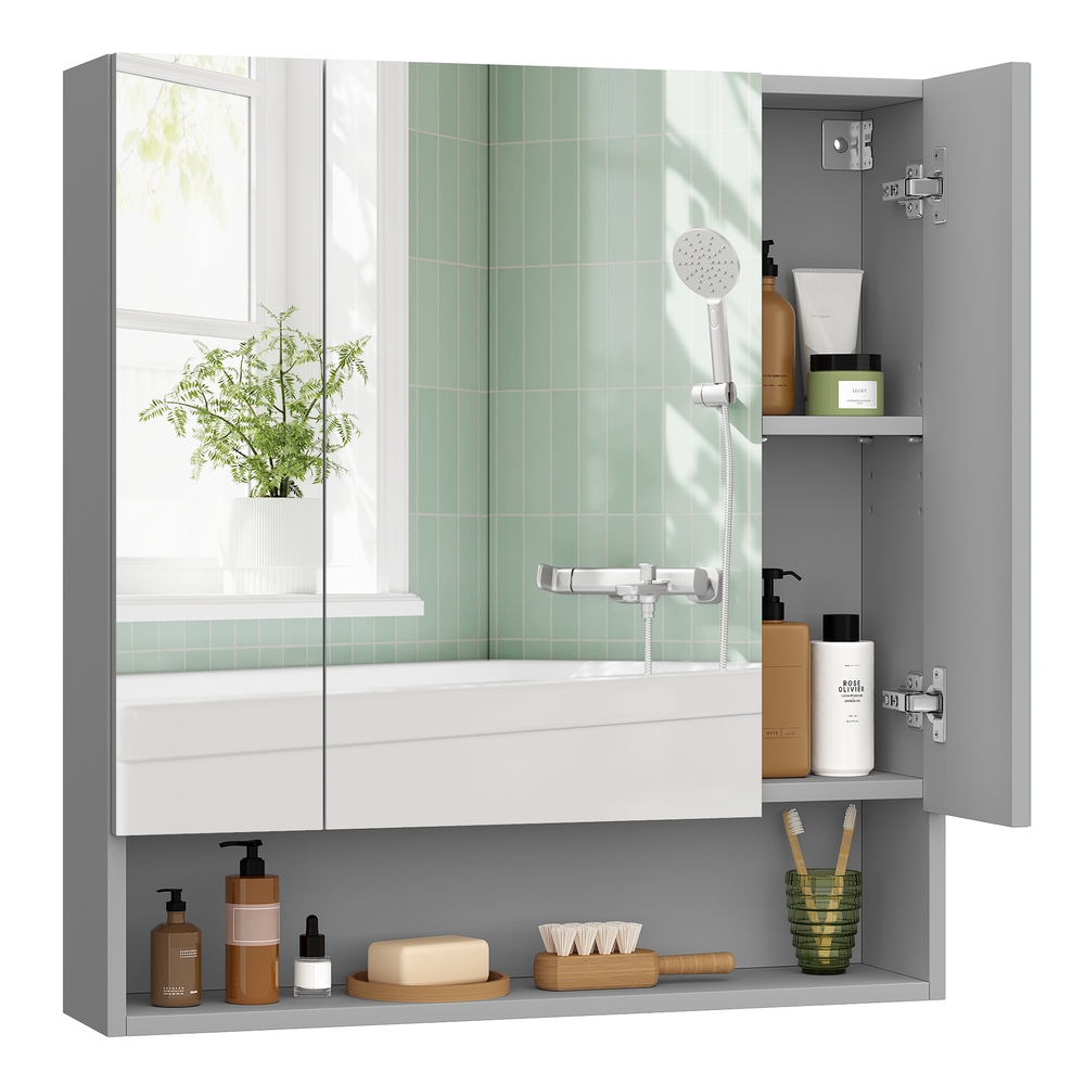 Bathroom Mirror Cabinet with Mirror Dove Grey Bathroom Mirror Cabinet with Mirror Dove Grey
