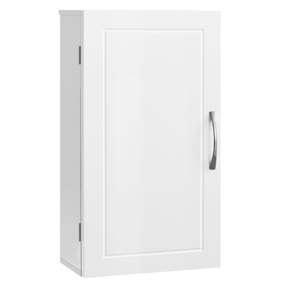 Bathroom Wall Cabinet 18 x 30 x 60 cm Cloud White