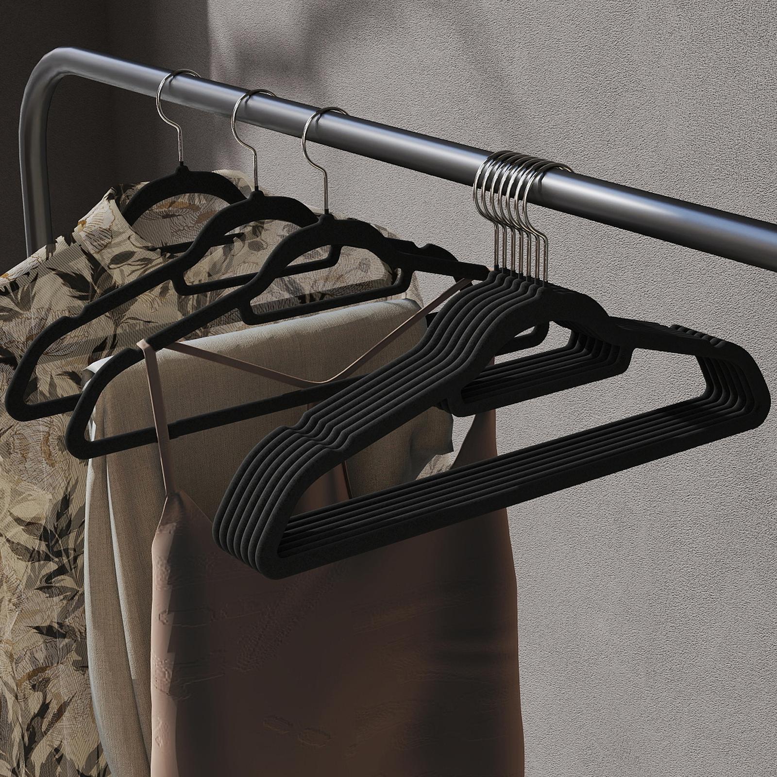 Velvet Coat Hangers, 50 Pieces Velvet Coat Hangers, 50 Pieces