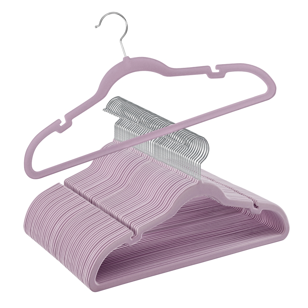 50-Pack Velvet Hangers for Clothes 50-Pack Velvet Hangers for Clothes