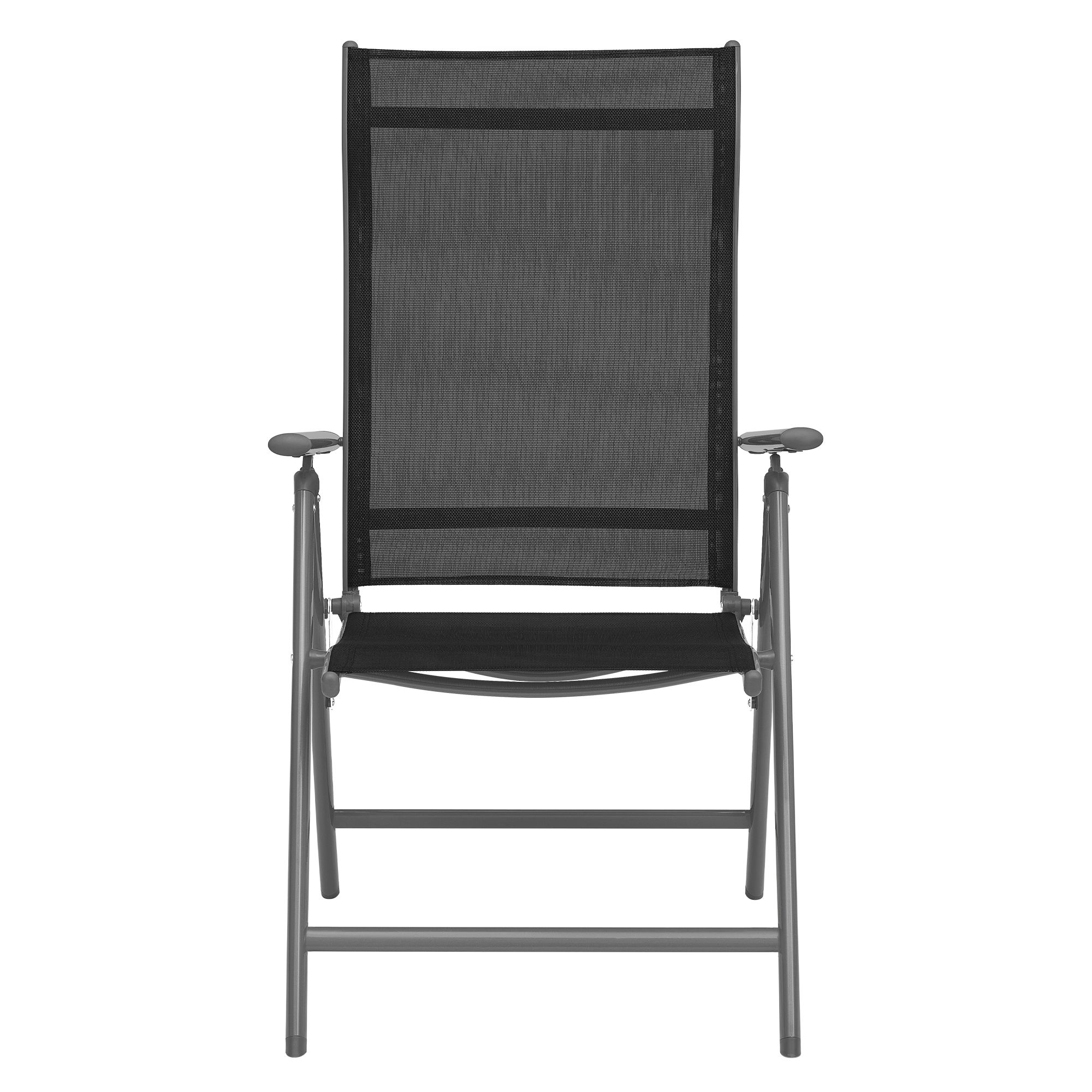 Patio Chair, Folding Outdoor Chair with 8-Angle Reclining Back, for Garden Backyard Terrace Patio Chair, Folding Outdoor Chair with 8-Angle Reclining Back, for Garden Backyard Terrace