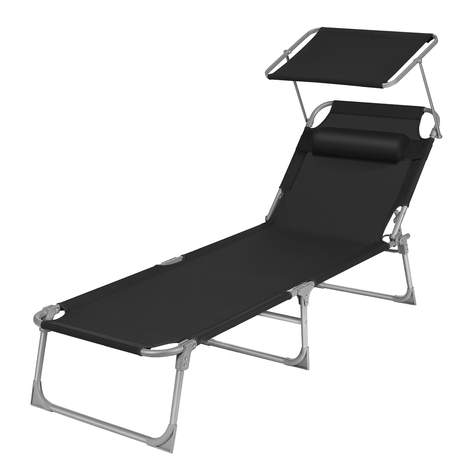 Sun Lounger, Deck Chair Folding, Sunbed