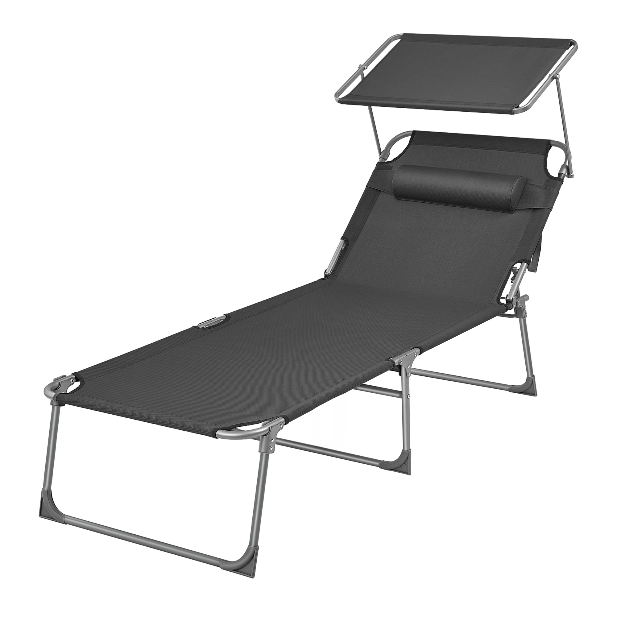 Sun Lounger, Folding Sunbed, 71 x 200 x 38 cm Sun Lounger, Folding Sunbed, 71 x 200 x 38 cm