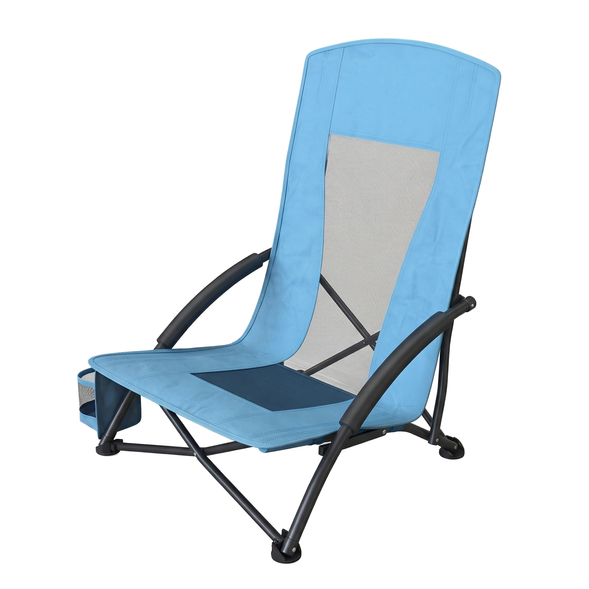 Portable Beach Chair, with High Backrest, Foldable Portable Beach Chair, with High Backrest, Foldable