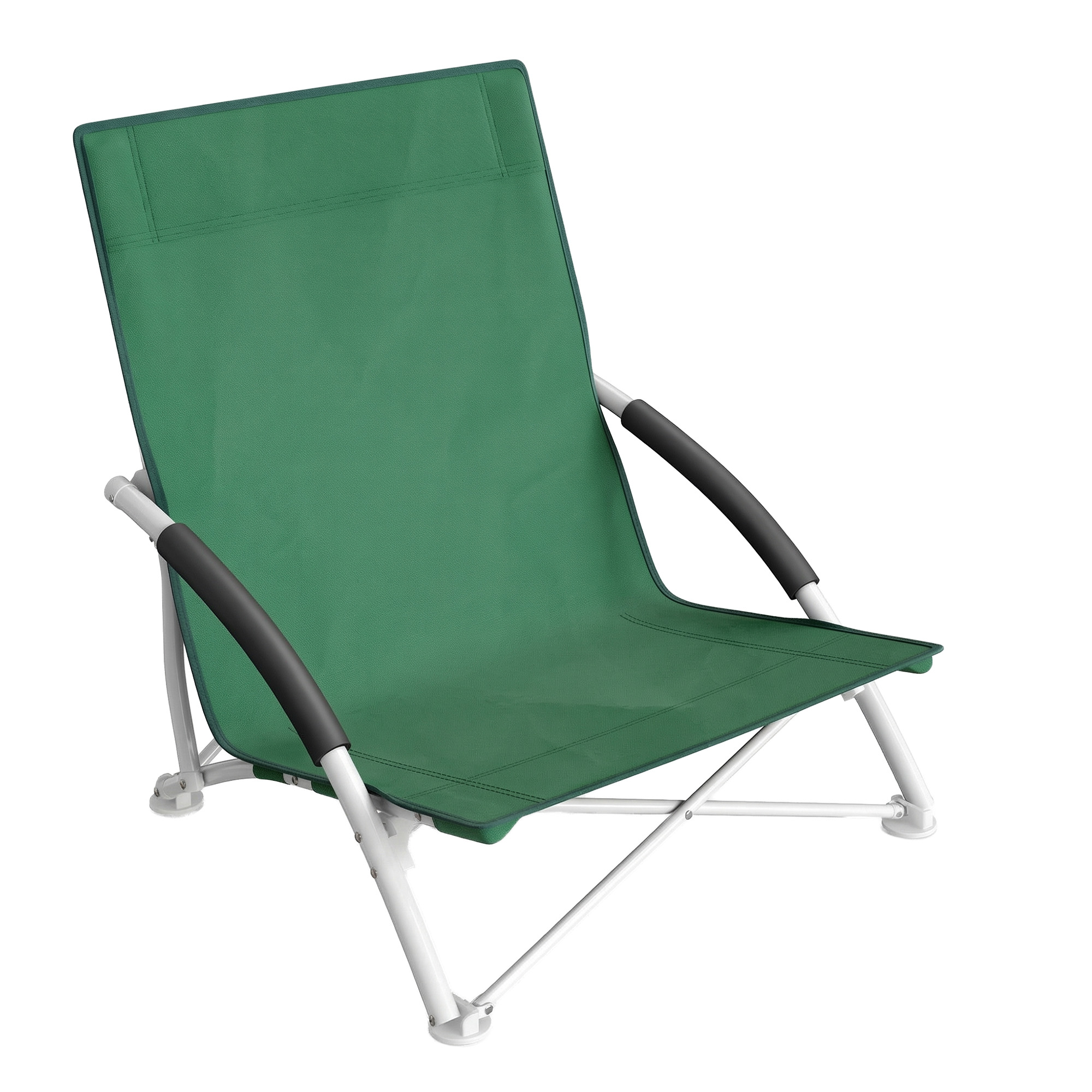 Portable Beach Chair, with High Backrest, Foldable