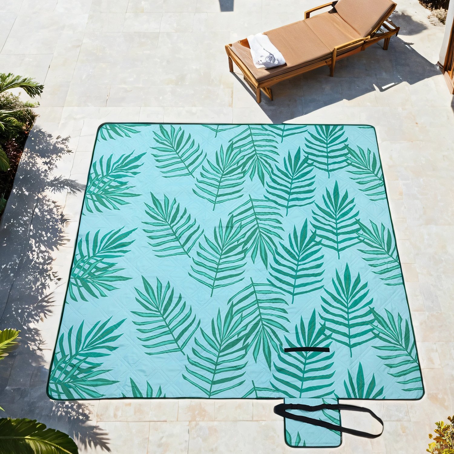 Picnic Blanket, 300 x 200 cm, Large Waterproof Picnic Mat for Camping