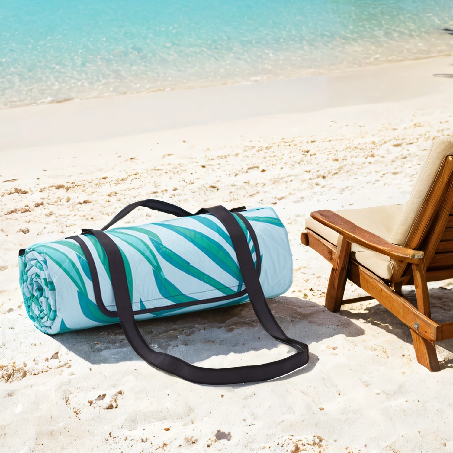 Picnic Blanket, 200 x 200 cm, Large Waterproof Picnic Mat for Camping