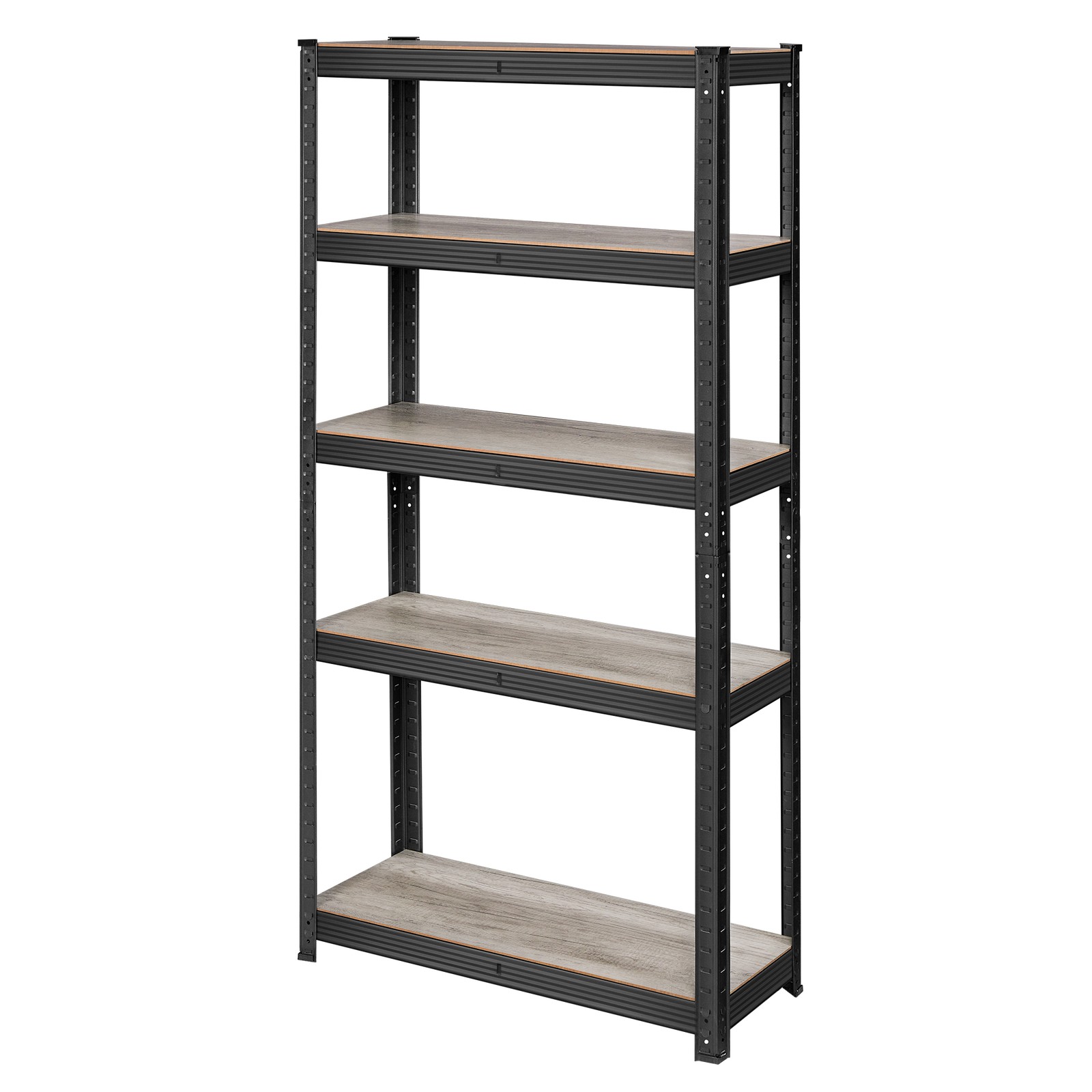 5-Tier Storage Shelves, Shelving Unit, 30 x 75 x 150 cm