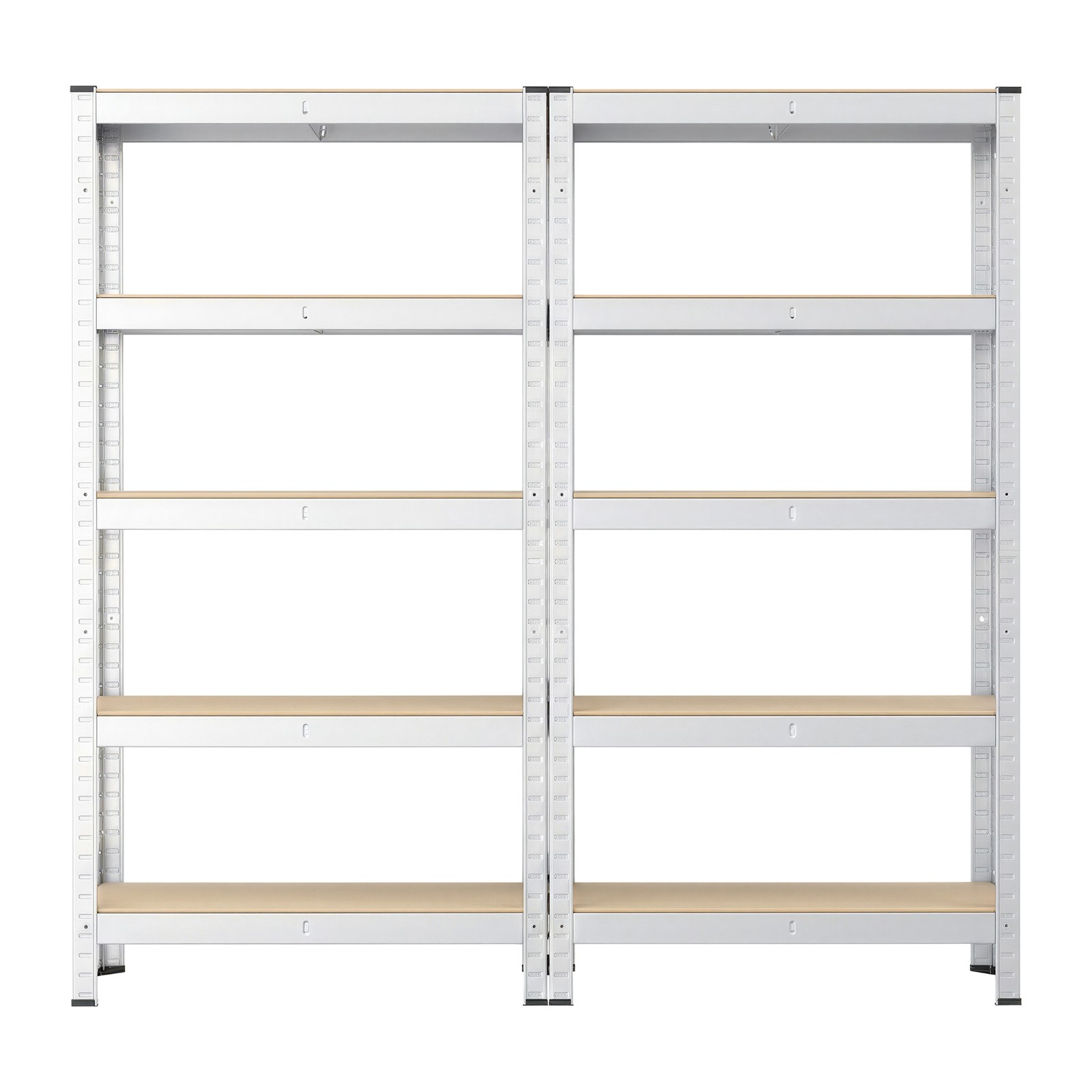 5-Tier Shelving Units Set of 2, Steel Shelving Unit for Storage 5-Tier Shelving Units Set of 2, Steel Shelving Unit for Storage