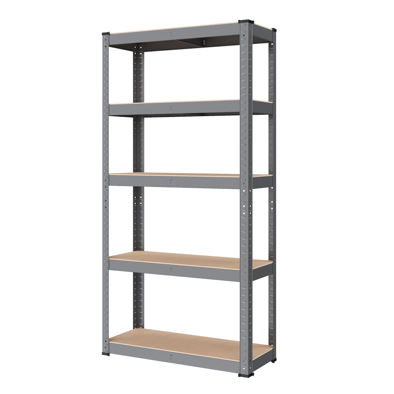 5-Tier Shelving Unit, Steel Shelving Unit for Storage, Load Capacity 650 kg 5-Tier Shelving Unit, Steel Shelving Unit for Storage, Load Capacity 650 kg