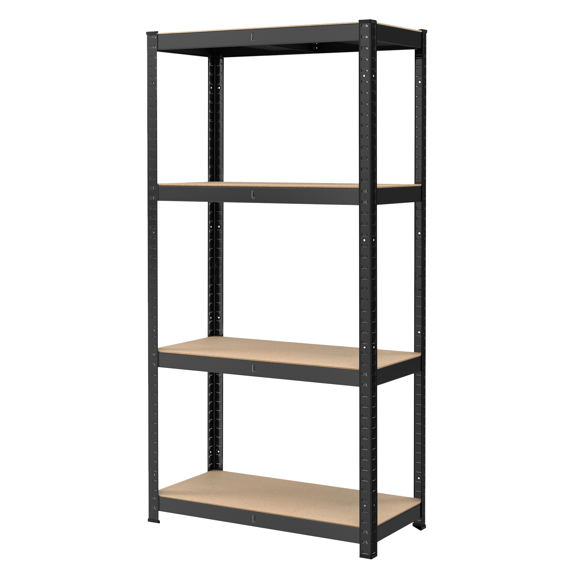 4-Tier Shelving Unit, Steel Shelving Unit for Storage, for Garage