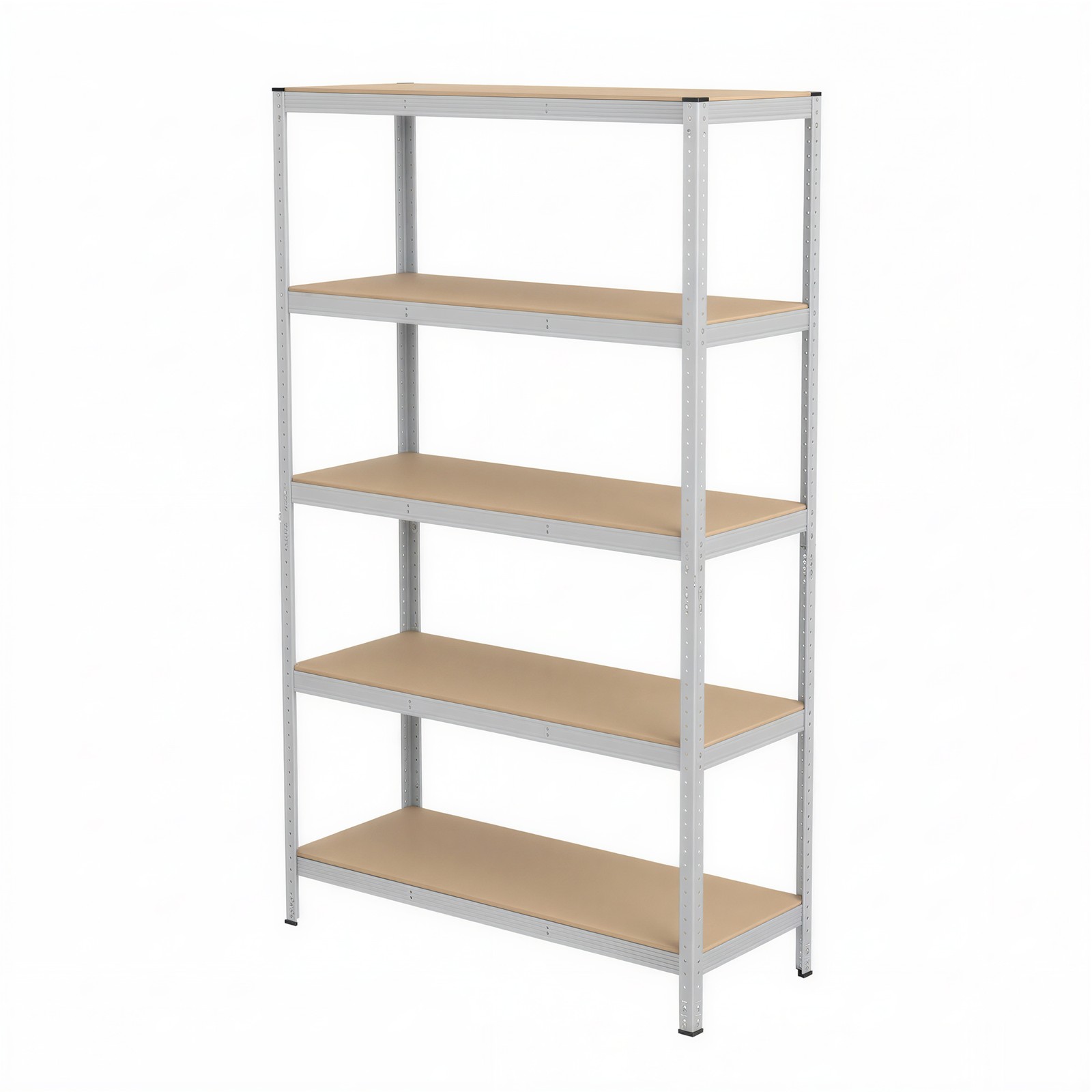 Garage Storage Shelving, 60 x 120 x 200 cm, Silver