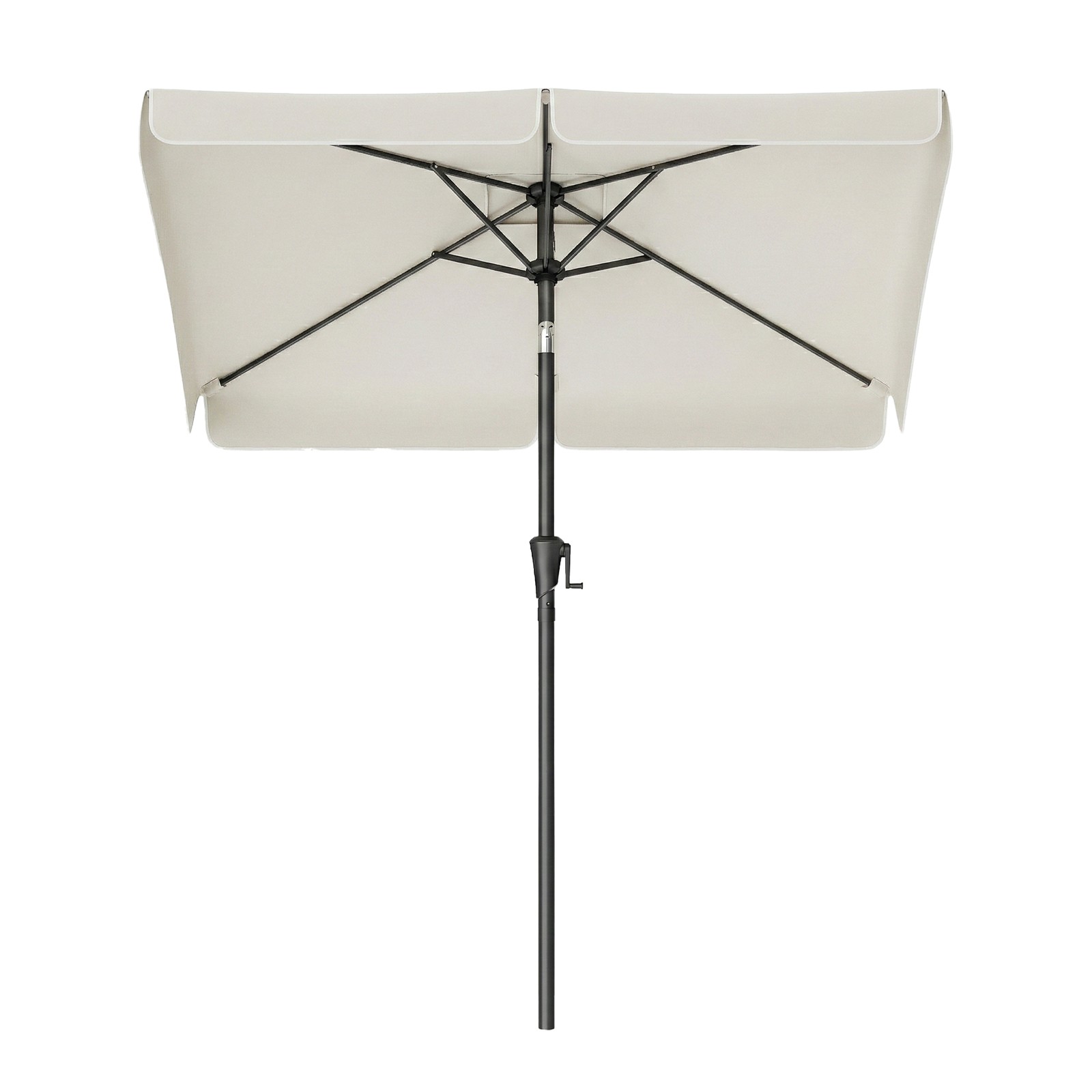 Rectangular Patio Umbrella, Garden Parasol Umbrella