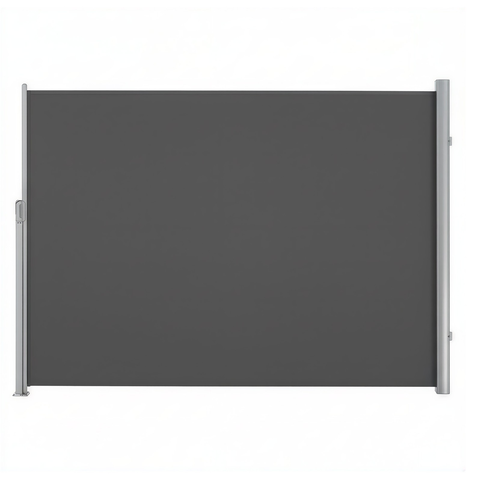 Retractable Privacy Screen, 180 x 300 cm Aluminium Side Awning Retractable Privacy Screen, 180 x 300 cm Aluminium Side Awning