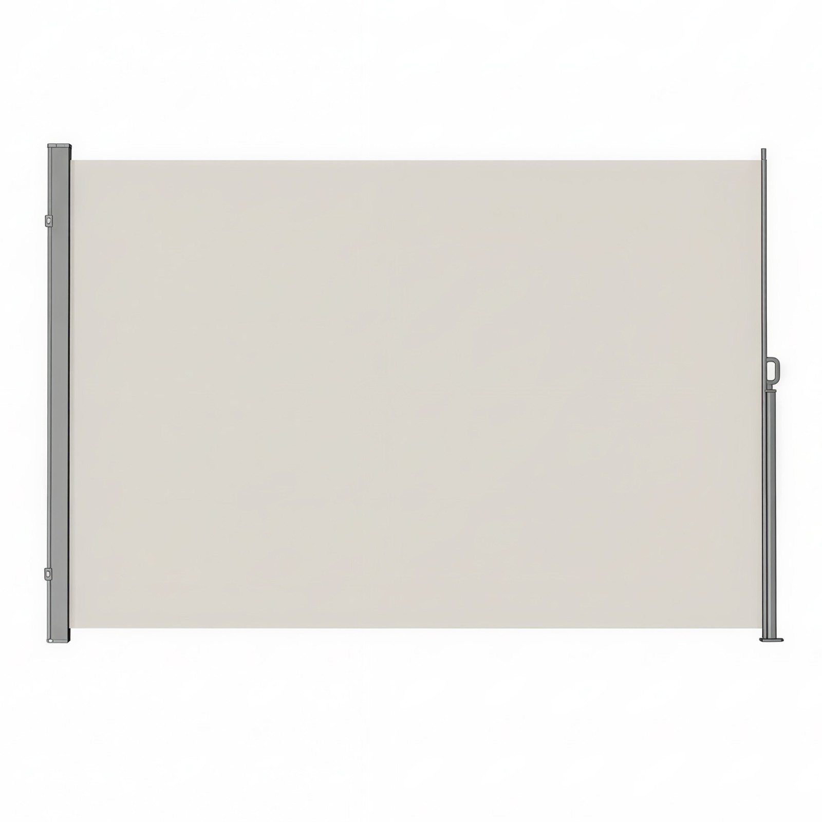 Extendable Side Shade, 200 x 350 cm Privacy Screen