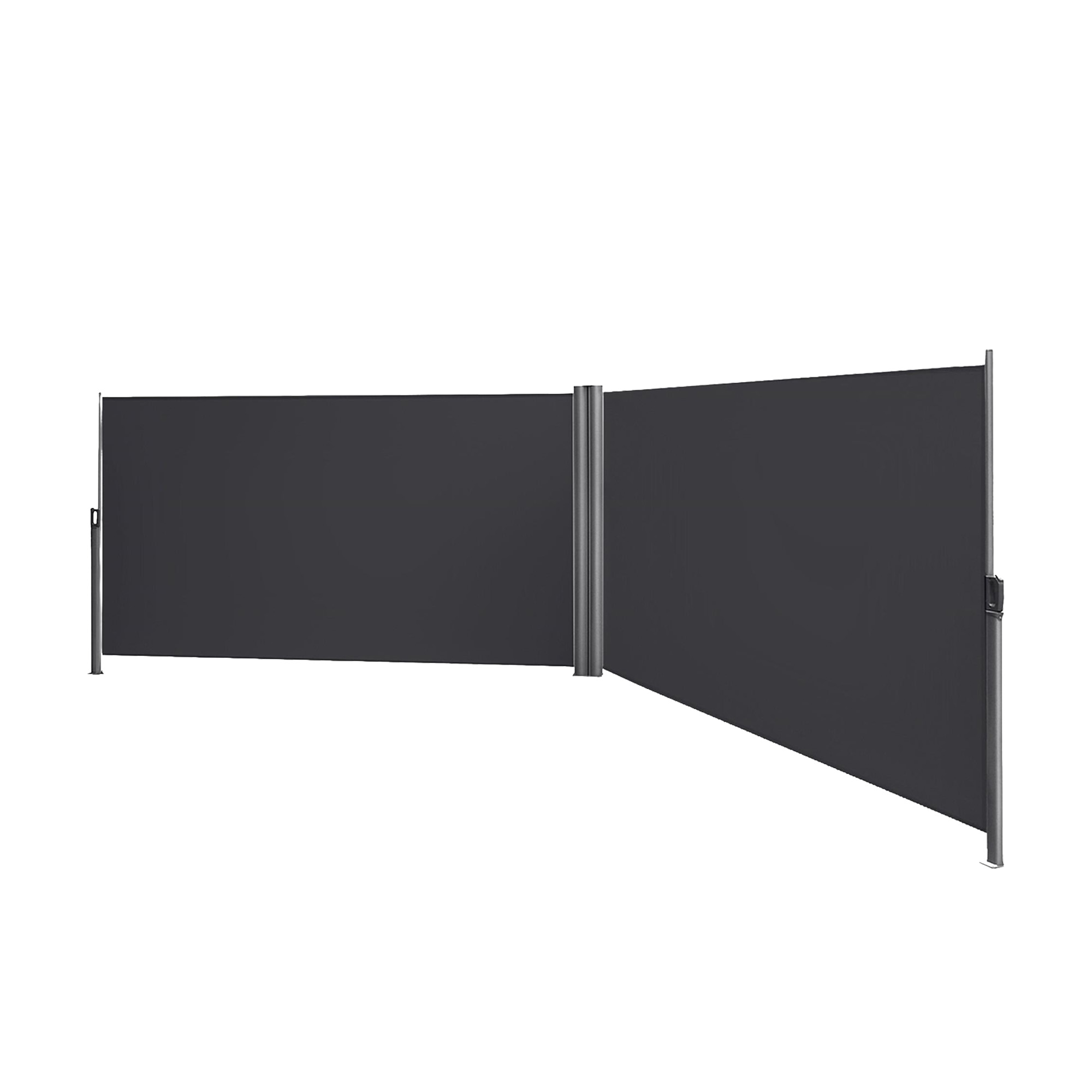 Double Side Awning, 1.8 x 6 m, Retractable Side Awning Privacy Protection Double Side Awning, 1.8 x 6 m, Retractable Side Awning Privacy Protection