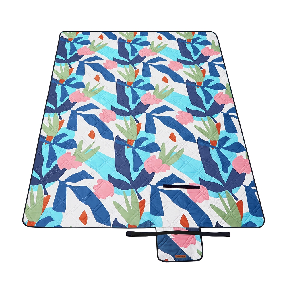 Picnic Blanket 200 x 150 cm Colourful Fern
