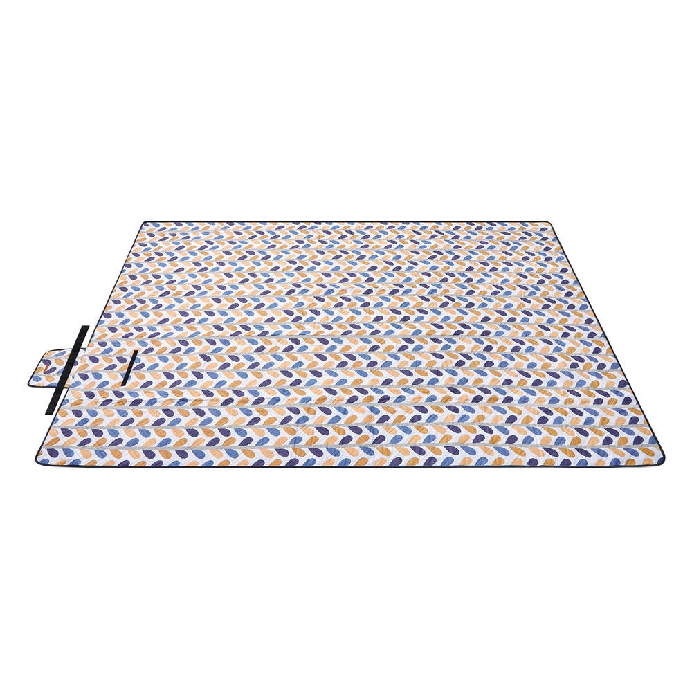 Picnic Blanket 300 x 200 cm Leaf Pattern