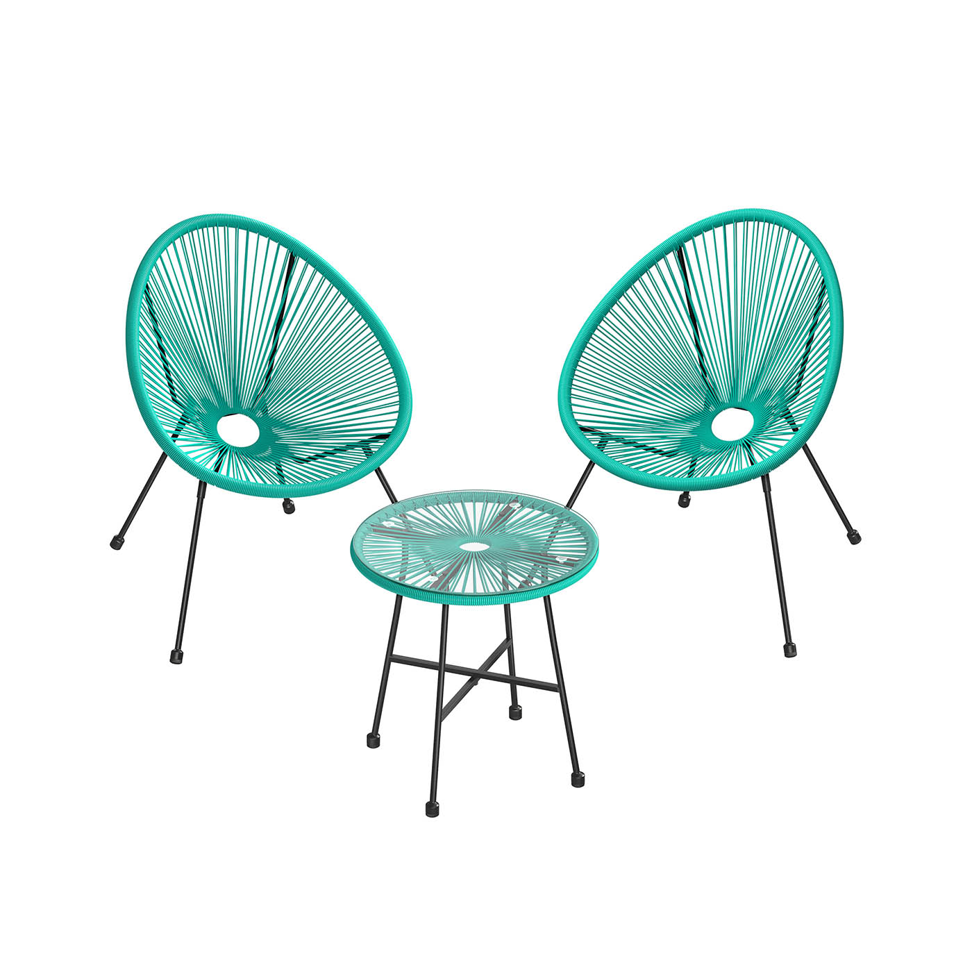 Set of 3 Acapulco Chair with Table