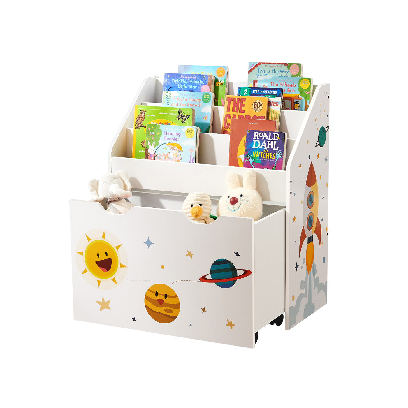 Toy Organiser with Wheels Toy Organiser with Wheels