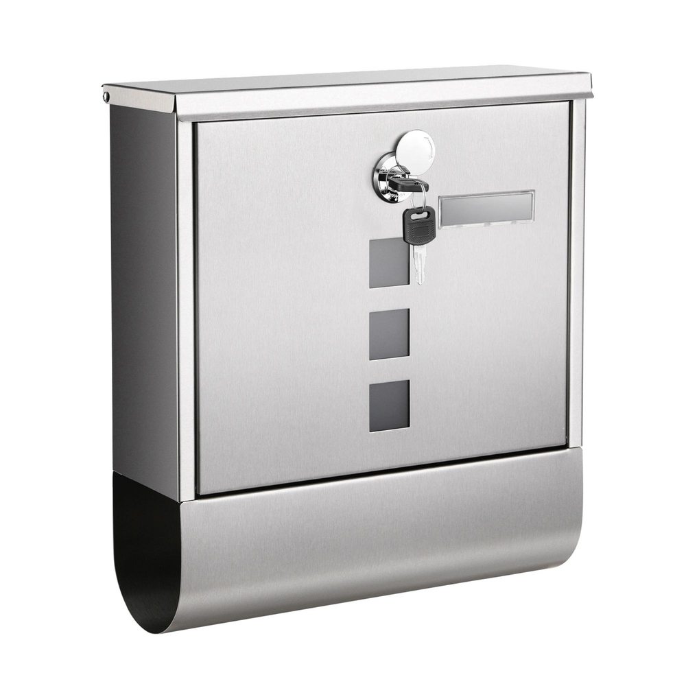 Wall-Mounted Stainless Steel Mailbox
