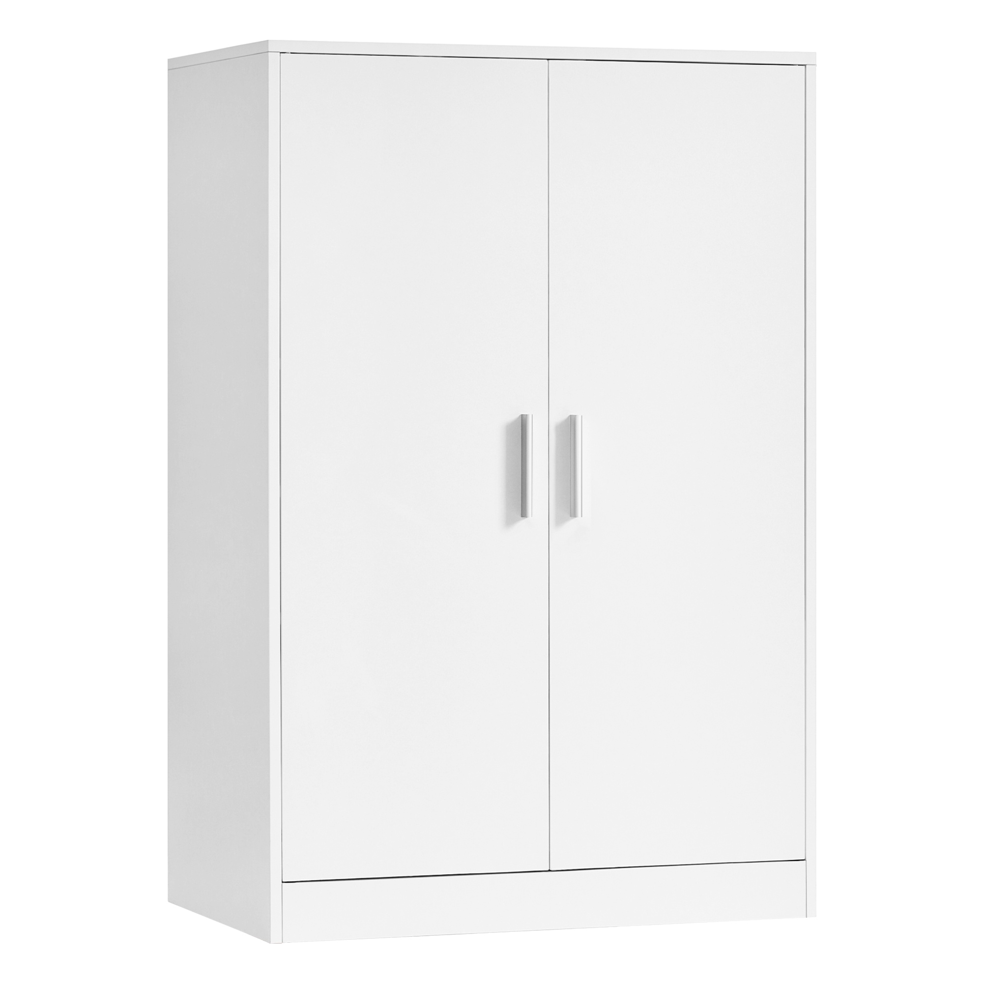 Shoe Cabinet 5 Tiers Adjustable Shelves Cloud White