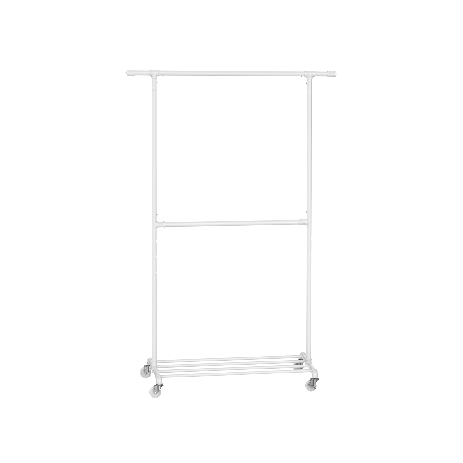 Adjustable Clothes Rail on Wheels