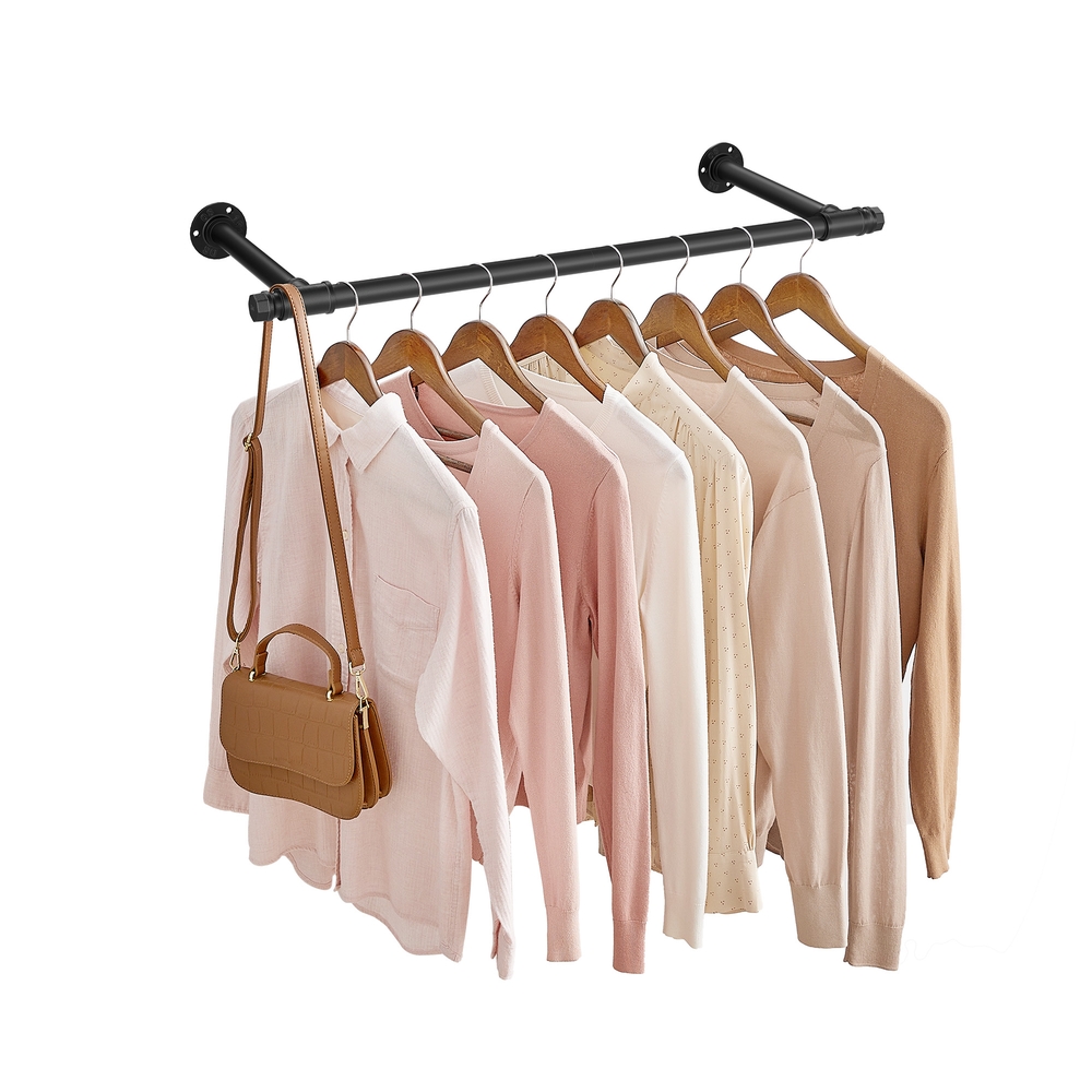 Wall-Mounted Clothes Rail 60 kg Load