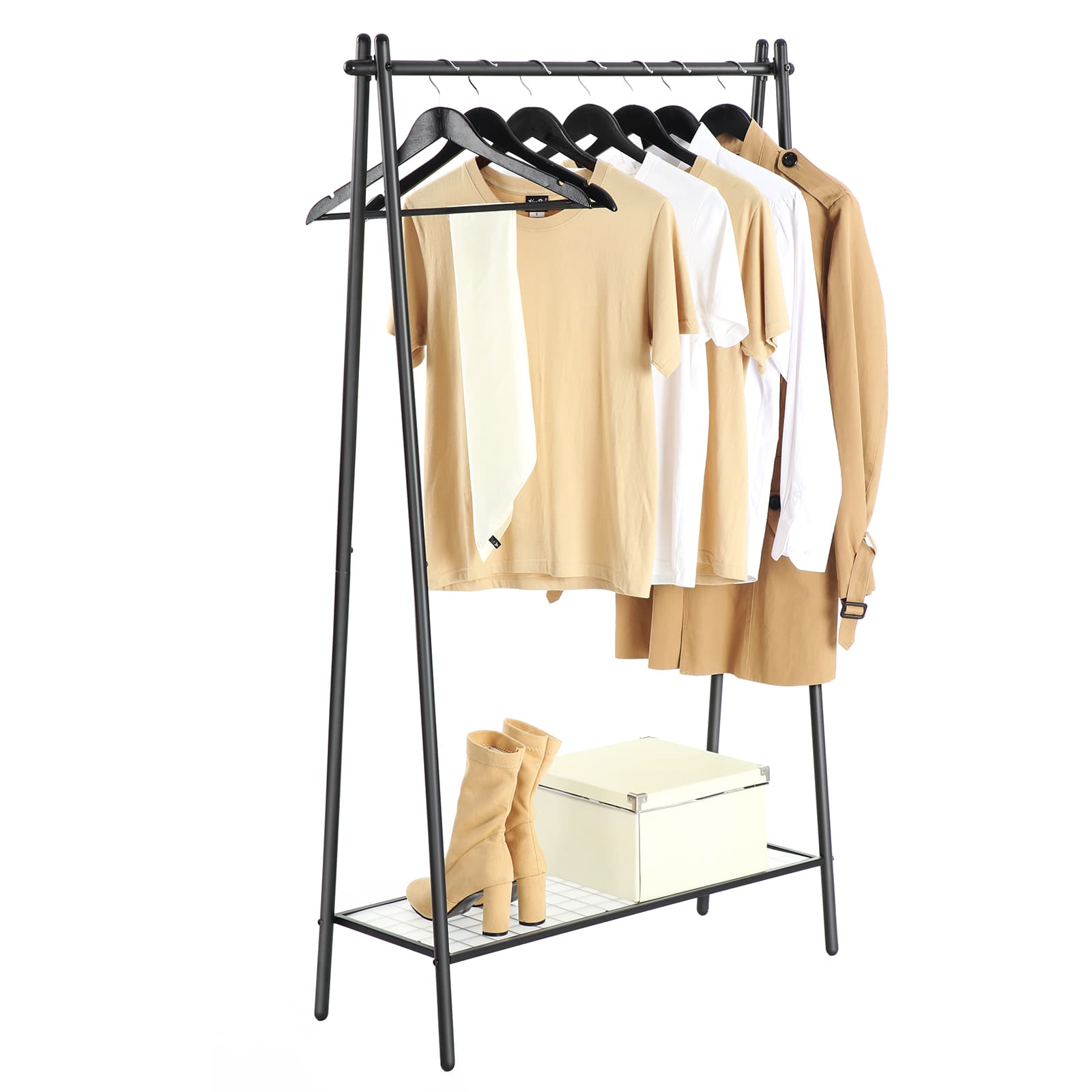 Single Rod Garment Rack