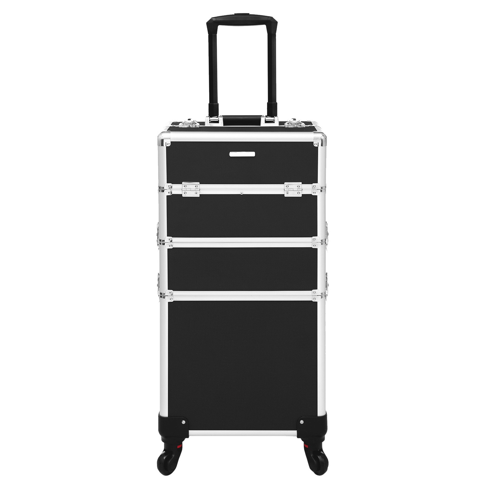 3-in-1 Makeup Case on Wheels, 35 x 25 x 69.8 cm Makeup Beauty Trolley