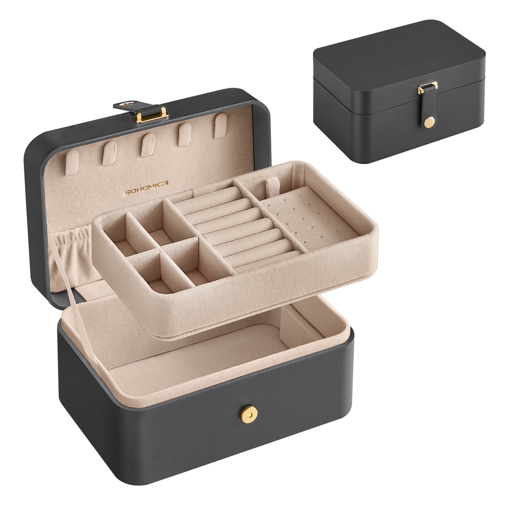 ewellery Box, 2-Layer Jewellery Storage
