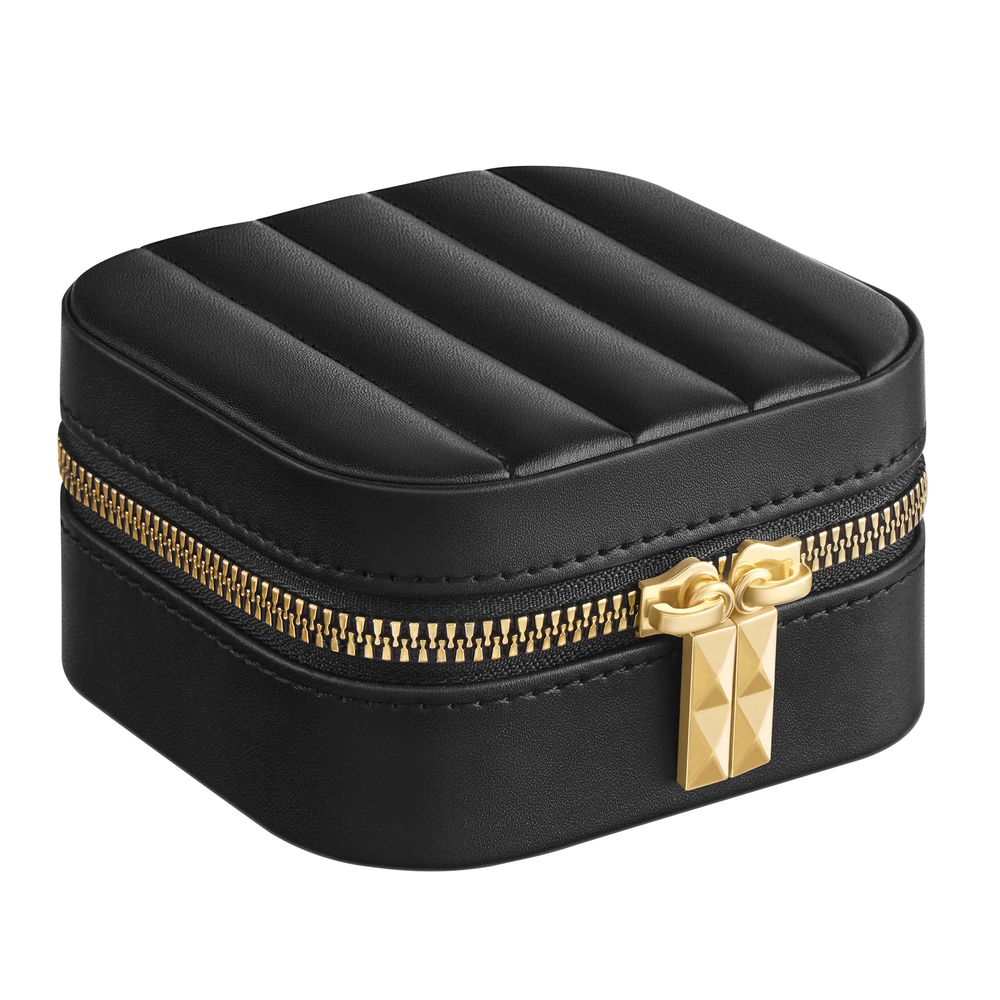 ANAH Collection – Travel Jewellery Box Ink Black ANAH Collection – Travel Jewellery Box Ink Black