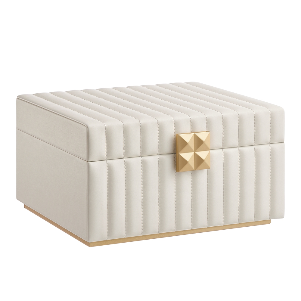 ANAH Collection – 2-Tier Jewellery Box with Mirror