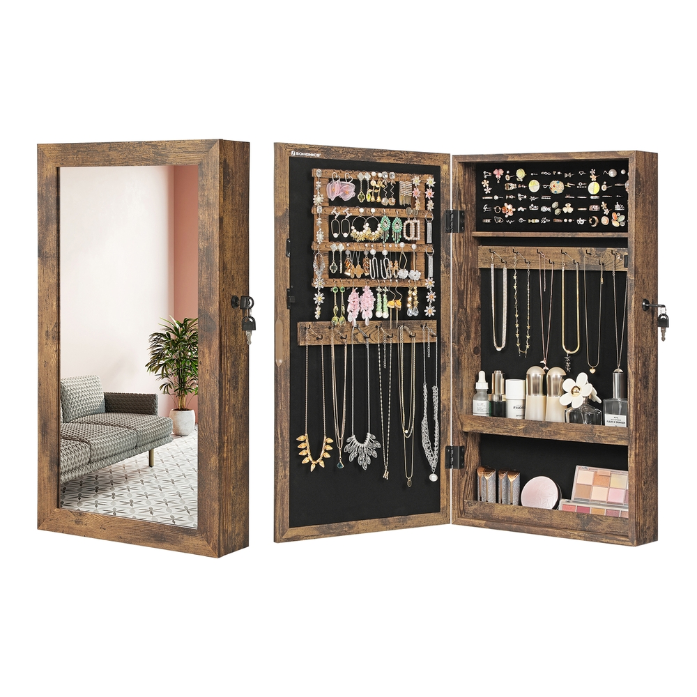 Wall-Mounted Jewellery Cabinet
