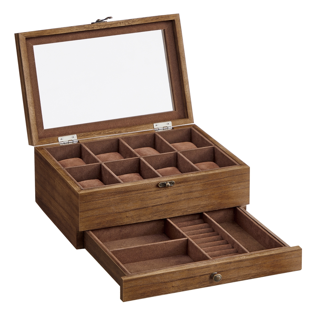 8 Slots Wooden Watch Box 8 Slots Wooden Watch Box