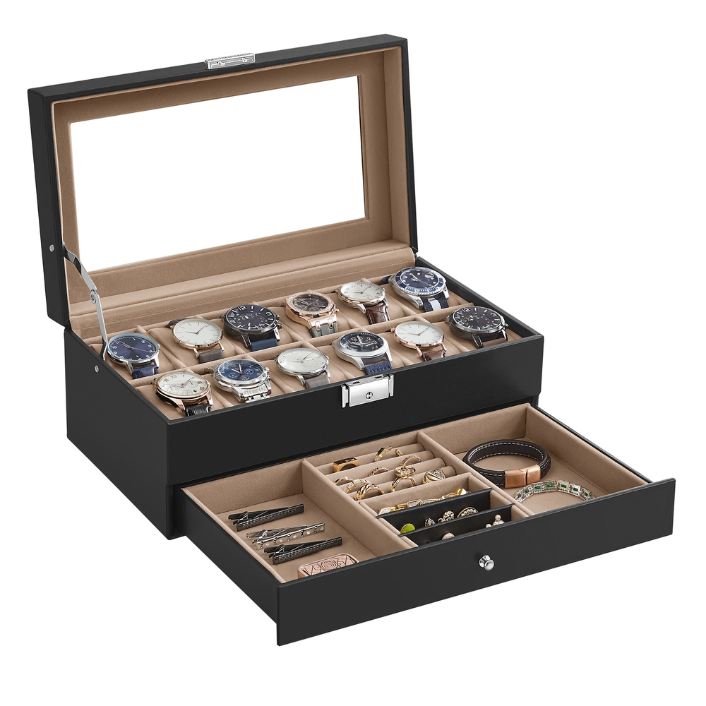 Double Layer Watch Box