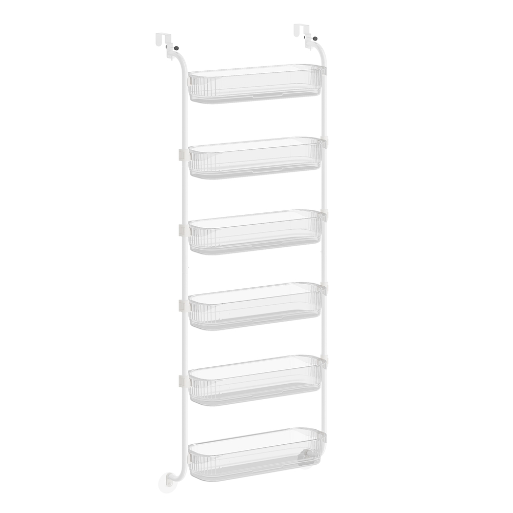 Over-the-Door Pantry Storage Organiser Transparent